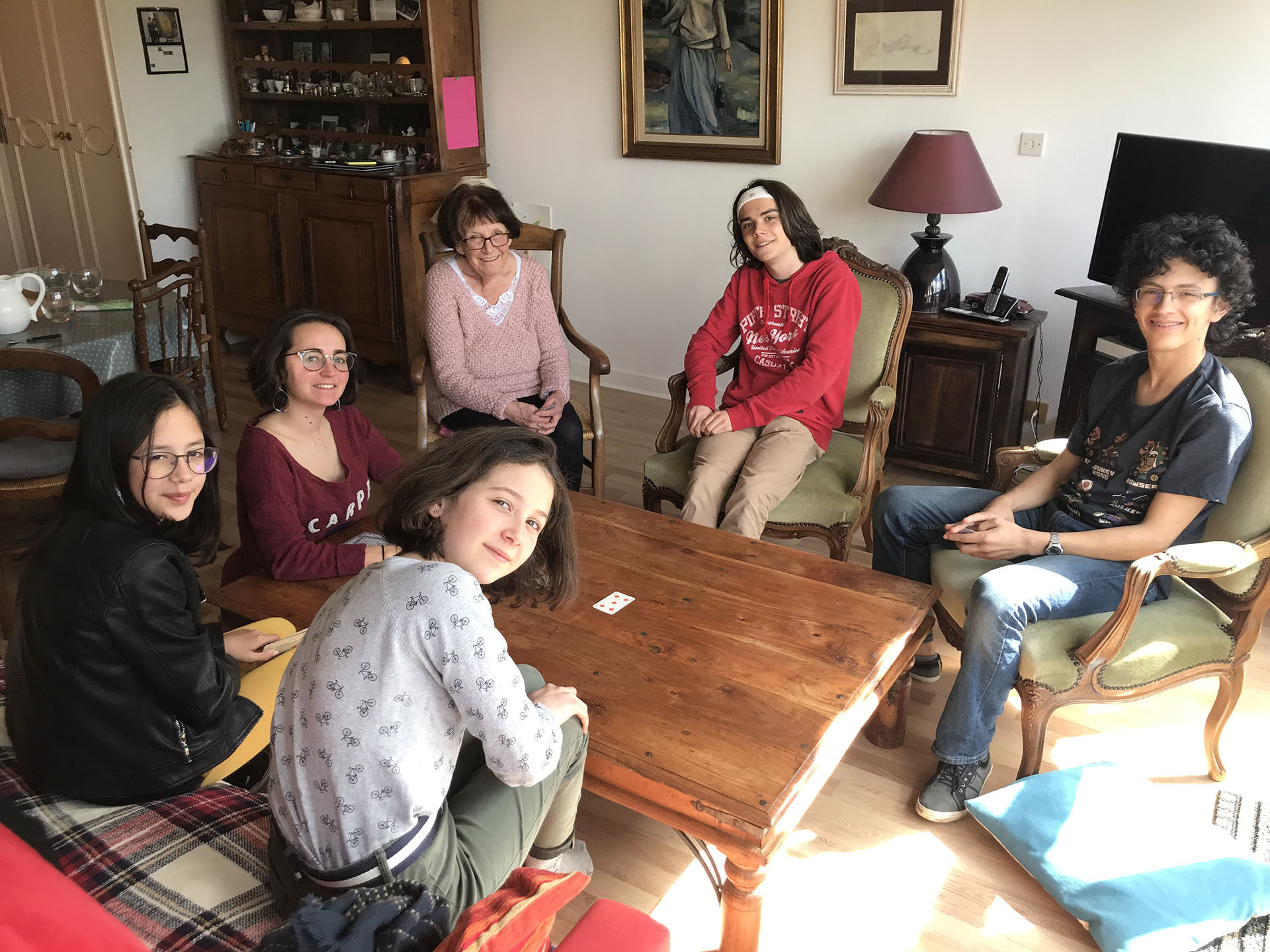 2019 Hélène et ses petits enfants